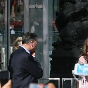 Le prince William, Kate Middleton et le prince Harry ont pris part à des rencontres au County Hall de Londres et au London Eye dans le cadre de la Journée mondiale de la santé mentale le 10 octobre 2016.