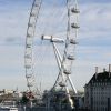 Illustration du "London Eye" à l'occasion de la Journée Mondiale de la santé mentale à Londres, le 10 octobre 2016