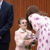 Kate Middleton à son arrivée sur le site du London Eye, la grande roue de Londres, le 10 octobre 2016 à l'occasion de leurs engagements officiels lors de la Journée mondiale de la santé mentale. © Doug Peters/PA Wire/ABACAPRESS.COM