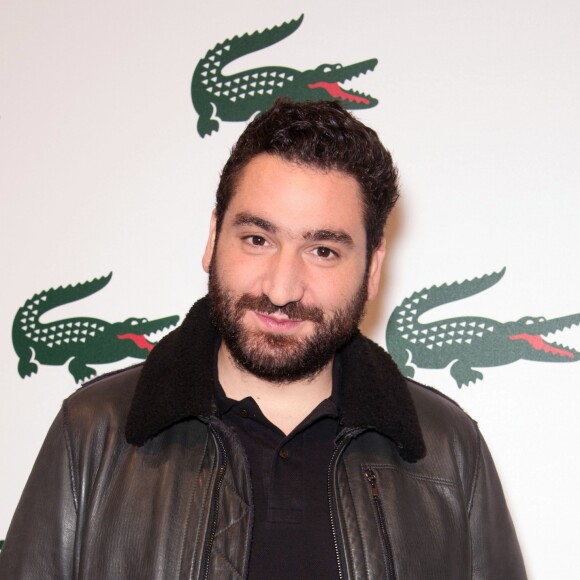 Mouloud Achour - Soiree "Beautiful Party by Lacoste" a Paris. Le 17 janvier 2014 17/01/2014 - Paris