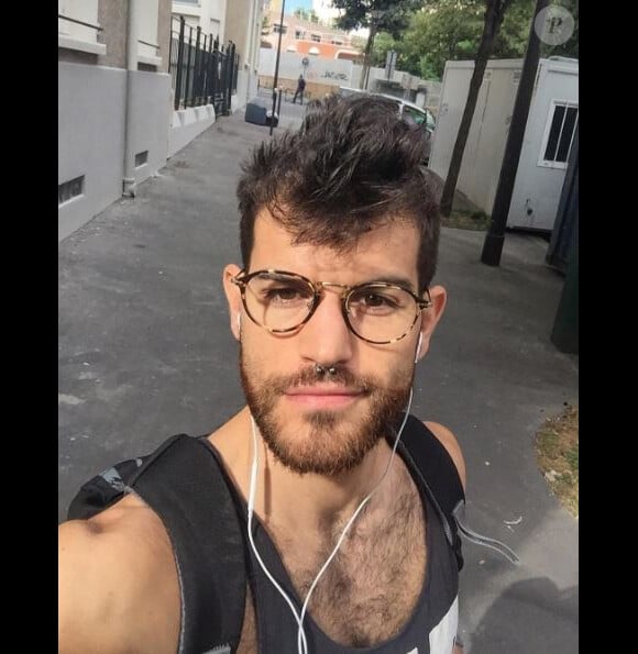 Matthieu Reboul en mode selfie sur Instagram, octobre 2016