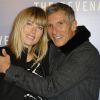 Nagui et sa femme Melanie Page - Avant-première du film "The Revenant" au Grand Rex à Paris, le 18 janvier 2016. © Coadic Guirec/Bestimage