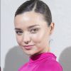 Miranda Kerr en backstage du défilé de mode "Louis Vuitton", collection prêt-à-porter Printemps-Eté 2017 à Paris, le 5 octobre 2016.