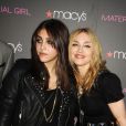 Madonna et sa fille Lourdes à la présentation de la collection Material Girl au Macy de New-York le 22 septembre 2010.