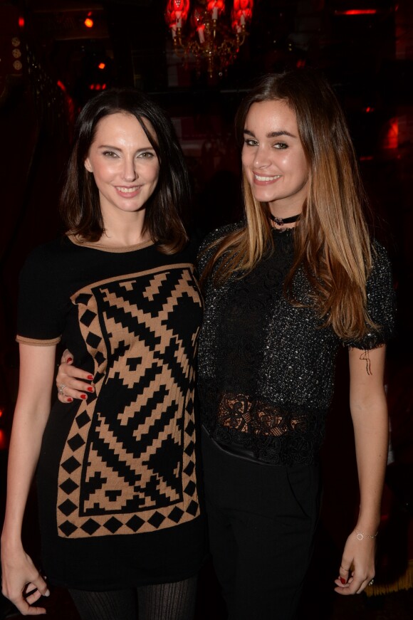 Frédérique Bel et Elisa Bachir Bey - After-party du film "L'invitation" au Raspoutine à Paris, le 17 octobre 2016. © Rachid Bellak/Bestimage