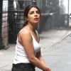 Priyanka Chopra tourne une scène d'action violente pour la série Quantico à Manhattan le 4 octobre 2016