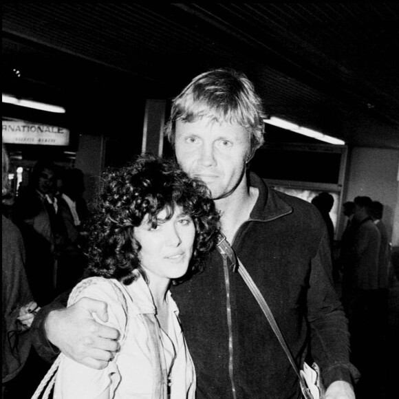 Jon Voight et Marcheline Bertrand à Cannes en 1978.
