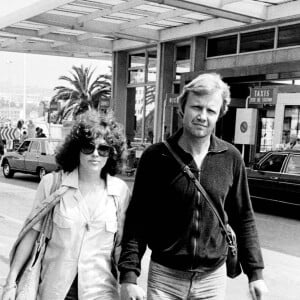 Jon Voight et Marcheline Bertrand à Cannes en 1978.