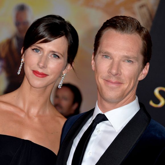 Benedict Cumberbatch et Sophie Hunter à la première du film "Doctor Strange" au cinéma El Capitan Theatre à Los Angeles, le 20 octobre 2016