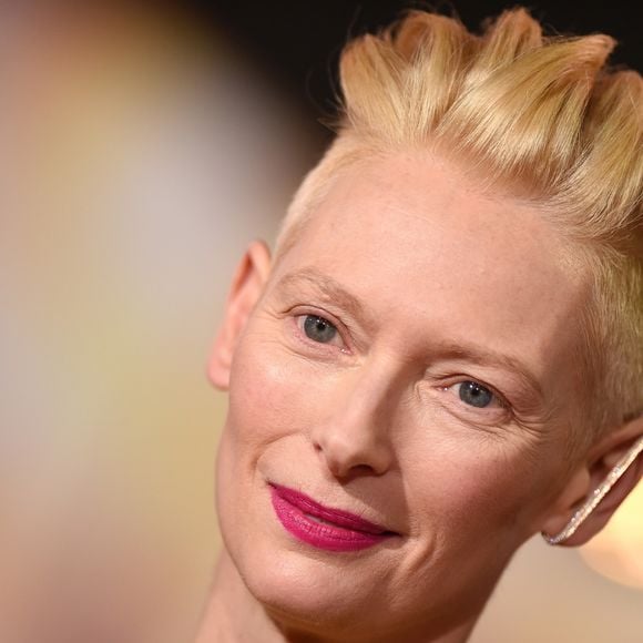 Tilda Swinton à la première du film "Doctor Strange" au cinéma El Capitan Theatre à Los Angeles, le 20 octobre 2016