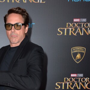 Robert Downey Jr. à la première du film "Doctor Strange" au cinéma El Capitan Theatre à Los Angeles, le 20 octobre 2016