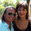 Alain Llorca (ex groupe Gold), sa compagne Sylvie et Soma Riba (Collectif Métissé) lors du Star West Pétanque à Arcachon, France, le 7 août 2016.