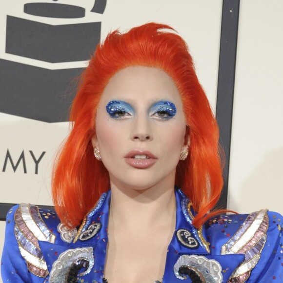 Lady Gaga - La 58ème soirée annuelle des Grammy Awards au Staples Center à Los Angeles, le 15 février 2016.