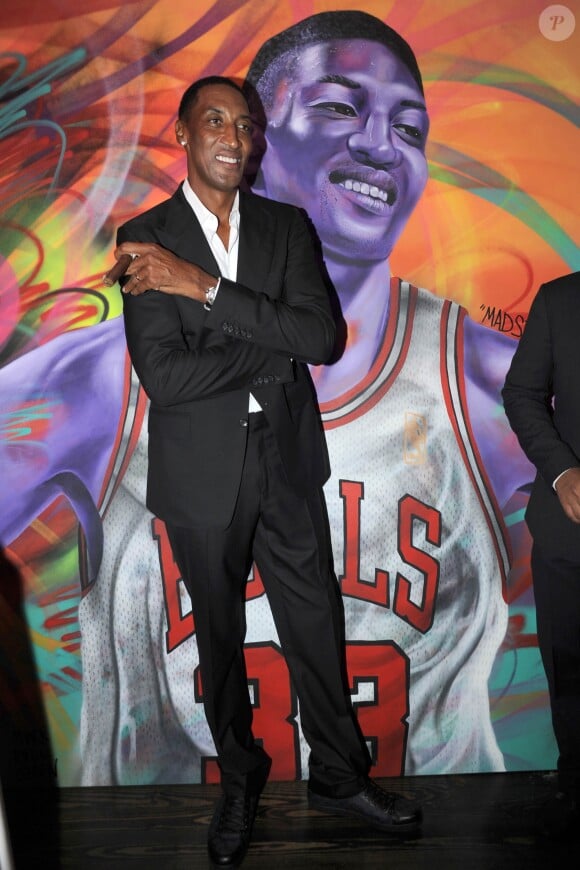 Scottie Pippen lors de son 50ème anniversire organisé à Miami le 28 septembre 2015.