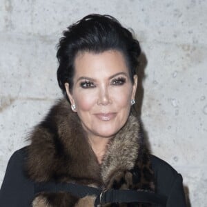 Kris Jenner  au défilé de mode prêt-à-porter printemps-été 2017 "Givenchy" à Paris. Le 2 octobre 2016 © Olivier Borde / Bestimage