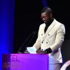 Djibril Cissé est intervenu lors de la cérémonie des Sportel Awards au Grimaldi Forum à Monaco, le 25 octobre 2016. © Bruno Bebert/Bestimage