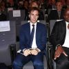 Louis Ducruet et Donovan Bailey dans le public lors de la cérémonie des Sportel Awards au Grimaldi Forum à Monaco, le 25 octobre 2016. © Claudia Albuquerque/Bestimage
