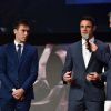 Louis Ducruet, Dan Carter et Marc Maury lors des Sportel Awards au Grimaldi Forum à Monaco, le 25 octobre 2016. © Bruno Bebert/Bestimage