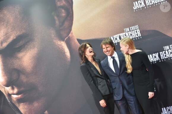 Cobie Smulders, Tom Cruise et Danika Yarosh - Avant-première de 'Jack Reacher: Never Go Back' avec Tom Cruise à Berlin le 21 octobre 2016