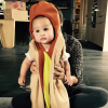Luna, la fille de Chrissy Teigen et John Legend, déguisée en hot dog le 27 octobre 2016.