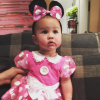 Luna, la fille de Chrissy Teigen et John Legend, déguisée en Minnie le 27 octobre 2016.