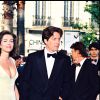Liz Hurley et Hugh Grant - Festival de Cannes 1995