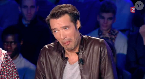 Yann Moix et Nicolas Bedos en pleine joute verbale dans "On n'est pas couché" sur France 2, le 29 octobre 2016.