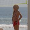 Exclusif - Prix Spécial - No Web - Sharon Stone lors du tournage du film 'A Little Something For Your Birthday' à Malibu le 13 octobre 2016. 13/10/2016 - Malibu