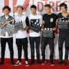 Le groupe One Direction (Harry Styles, Liam Payne, Louis Tomlinson, Niall Horan et Zayn Malik) assiste au photocall du documentaire "This Is Us" aux studios Big Sky a Londres. Le 19 aout 2013