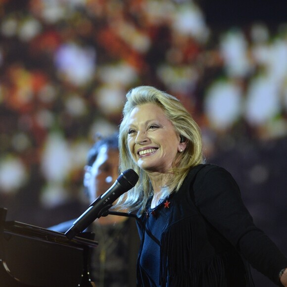 Véronique Sanson - Cérémonie des 31 èmes Victoires de la Musique au Zénith de Paris le 12 février 2016 © Guirec Coadic / Bestimage French Music Awards "Victoires de la Musique" at Zénith in Paris on 12/02/201612/02/2016 - Paris