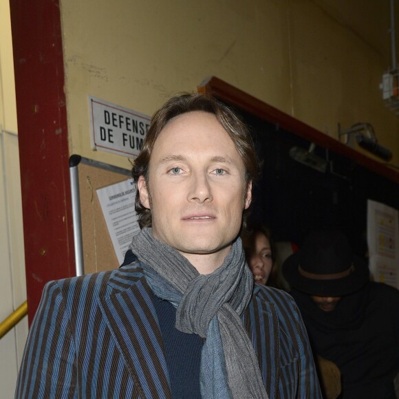 Exclusif - Christopher Stills (fils de Véronique Sanson) à la 3ème Nuit de la Déprime aux Folies Bergère à Paris le 9 février 2015.09/02/2015 - Paris