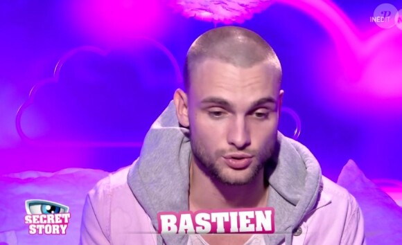Bastien - "Secret Story 10" sur NT1, le 2 novembre 2016.