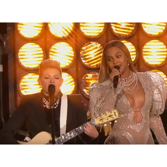 Béyoncé lors de la 50ème cérémonie des CMA Awards organisée à Nashville le 2 novembre 2016.