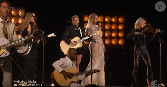 Béyoncé lors de la 50ème cérémonie des CMA Awards organisée à Nashville le 2 novembre 2016.