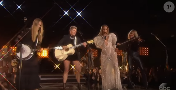 Béyoncé lors de la 50ème cérémonie des CMA Awards organisée à Nashville le 2 novembre 2016.
