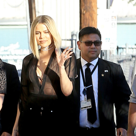 Khloe Kardashian à l'émission 'Jimmy Kimmel Live!' à Hollywood, le 3 novembre 2016