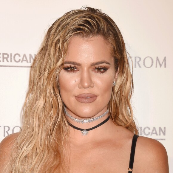 Khloe Kardashian au lancement de sa nouvelle ligne de jeans baptisée "Good American" dans la boutique Nordstrom à Los Angeles, le 18 octobre 2016. © CPA/Bestimage