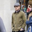 Exclusif - Drew Barrymore et son ex-mari Will Kopelman dans la rue sur Madison Avenue à New York, le 28 octobre 2016.