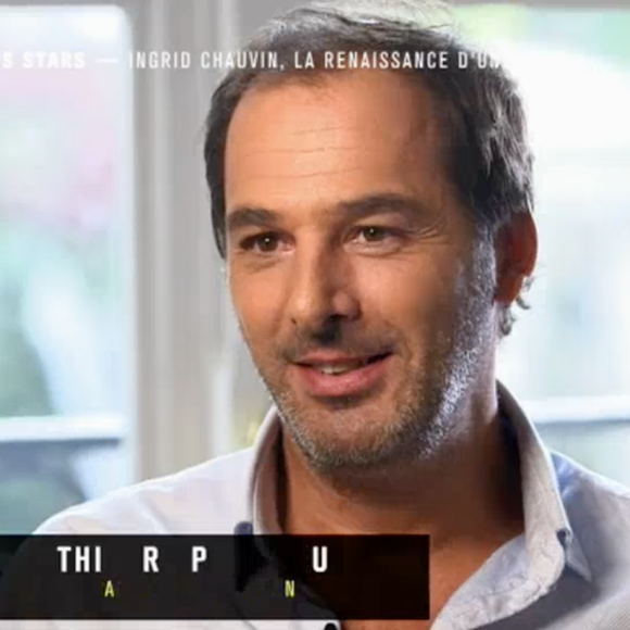 Ingrid Chauvin et Thierry Peythieu dans "50 minutes inside" sur TF1, le 5 novembre 2016.