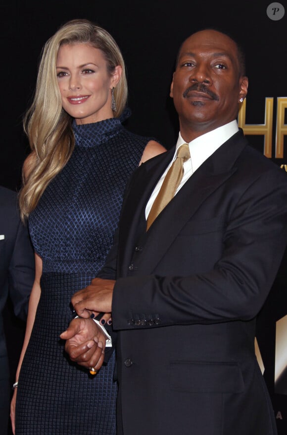Paige Butcher et son compagnon Eddie Murphy à la 20e soirée annuelle Hollywood Film Awards à l'hôtel Beverly Hilton dans le quartier de Beverly Hills à Los Angeles, Californie, Etats-Unis, le 6 novembre 2016.