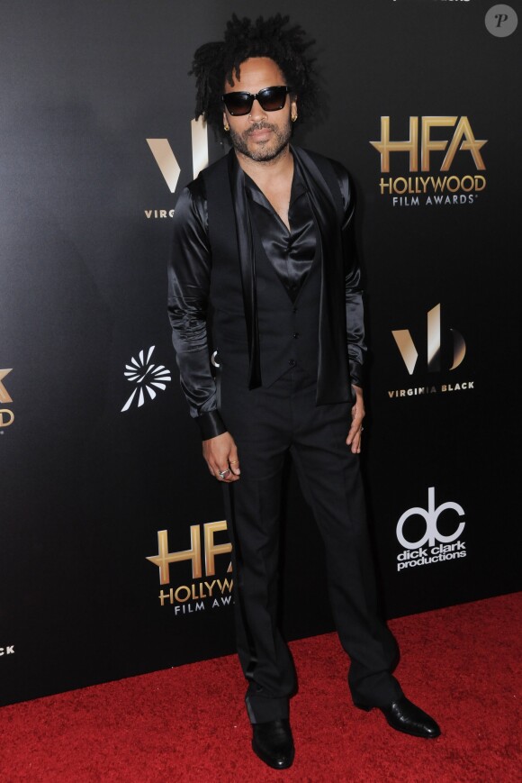 Lenny Kravitz à la 20ème soirée annuelle Hollywood Film Awards à l'hôtel Beverly Hilton à Beverly Hills, le 6 novembre 2016 © Birdie Thompson/AdMedia via Zuma/Bestimage