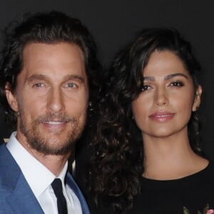 Matthew McConaughey et sa femme Camila Alves à la 20e soirée annuelle Hollywood Film Awards à l'hôtel Beverly Hilton à Beverly Hills, le 6 novembre 2016 © Birdie Thompson/AdMedia via Zuma/Bestimage