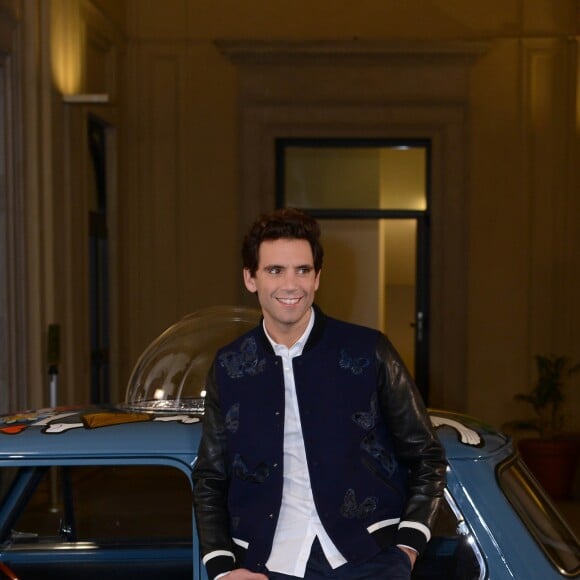 Le chanteur Mika au photocall "Stasera Casa Mika" à Milan en Italie, le 3 novembre 2016
