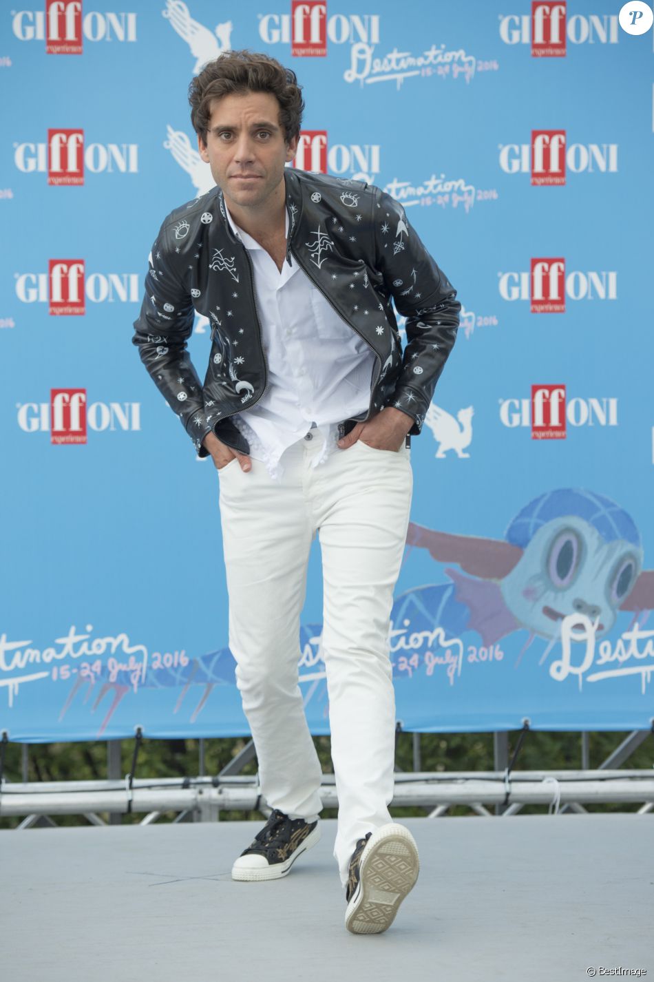 Mika à la 46ème édition du Festival du film de Giffoni en Italie, le 23 juillet 2016