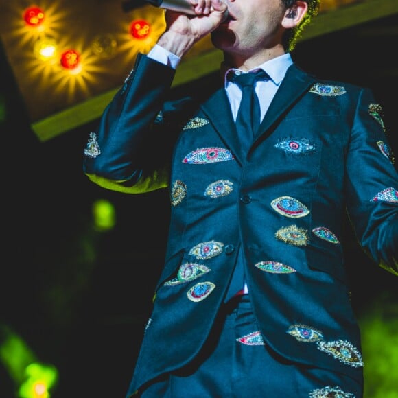 Mika en concert au festival Collisioni à Barolo. Le 17 juillet 2016 Mika performing live at Collisioni Festival in Barolo for his Summer Tour 2016.