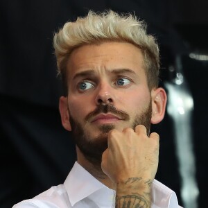 Matt Pokora (M. Pokora) - People au match de Ligue des champions Psg contre Arsenal au Parc des Princes à Paris le 13 septembre 2016. © Cyril Moreau/Bestimage