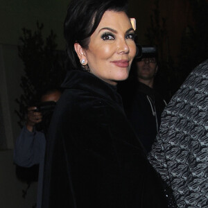 Kris Jenner à l'anniversaire de Kendall Jenner, 21 ans , au club Delilah à West Hollywood le 2 novembre 2016.