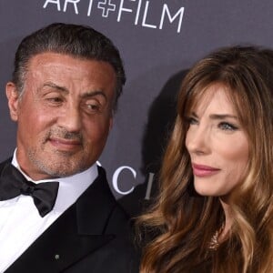 Sylvester Stallone et Jennifer Flavin à Los Angeles, le 29 octobre 2016.