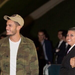 Exclusif - Baptiste Giabiconi - Arrivée des people au concert de Justin Bieber à l'AccorHotels Arena à Paris dans le cadre de sa tournée "Purpose World Tour", le 20 septembre 2016.