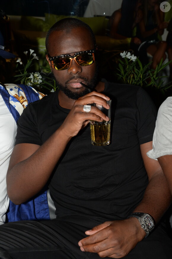 Exclusif - Maître Gims au club Vip Room à Saint-Tropez le 2 août 2016. © Rachid Bellak / Bestimage